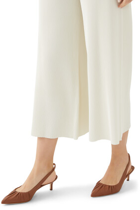 Lolah Leather 50 Slingback Pumps